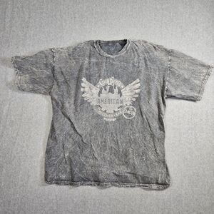 Guy Fieri's American Kitchen & Bar Cancun t-shirt Acid Washed Gray XL Tee Mens
